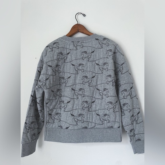 NWOT Ariat Women's Contour Equine Embroidered Crew Sweatshirt. Medium - Picture 4 of 9